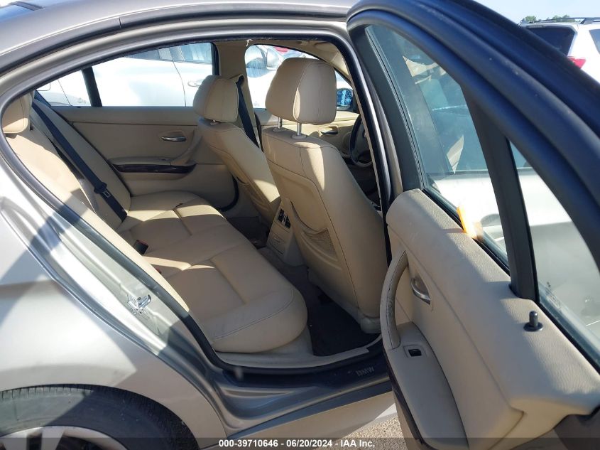 2008 BMW 328I VIN: WBAVA33538KX89026 Lot: 39710646