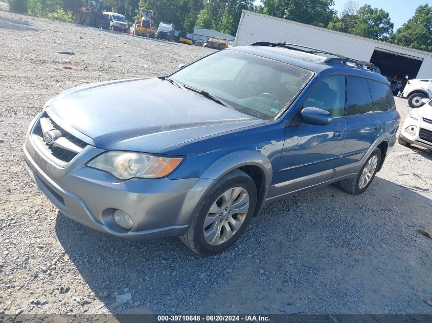 2009 Subaru Outback 2.5I Limited VIN: 4S4BP66C397347167 Lot: 39710648