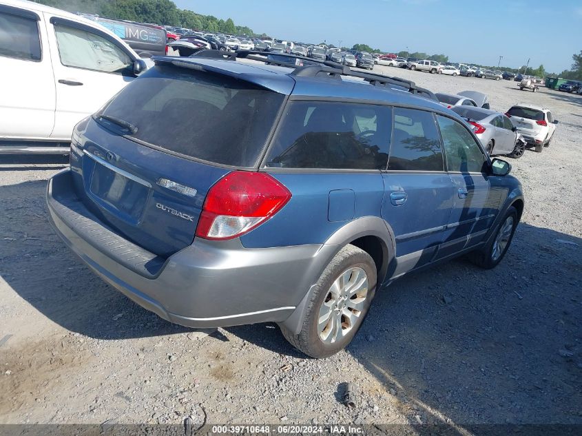 2009 Subaru Outback 2.5I Limited VIN: 4S4BP66C397347167 Lot: 39710648