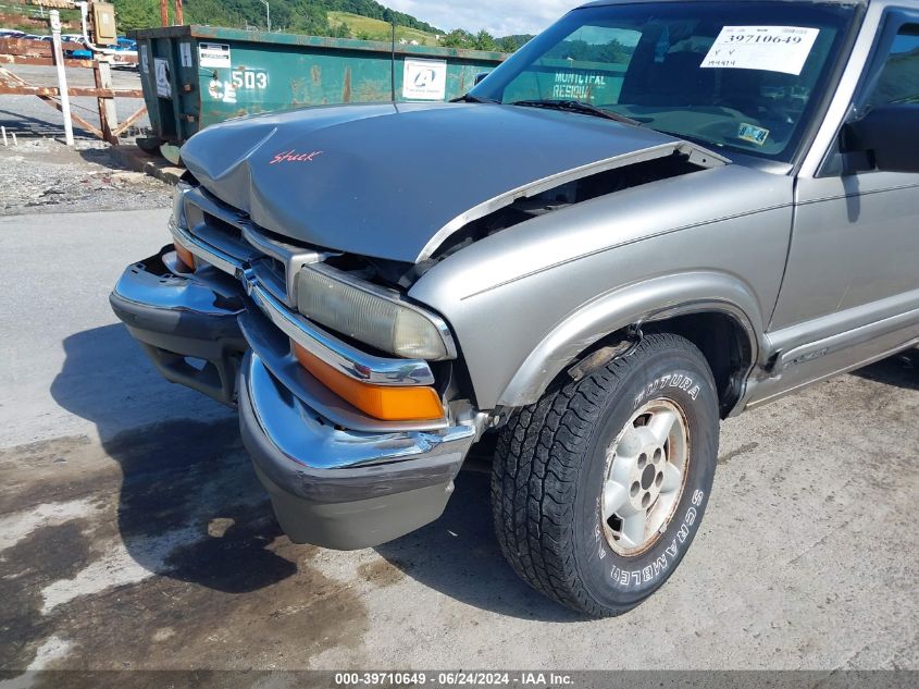 2001 Chevrolet Blazer VIN: 1GNDT13WX12109934 Lot: 39710649