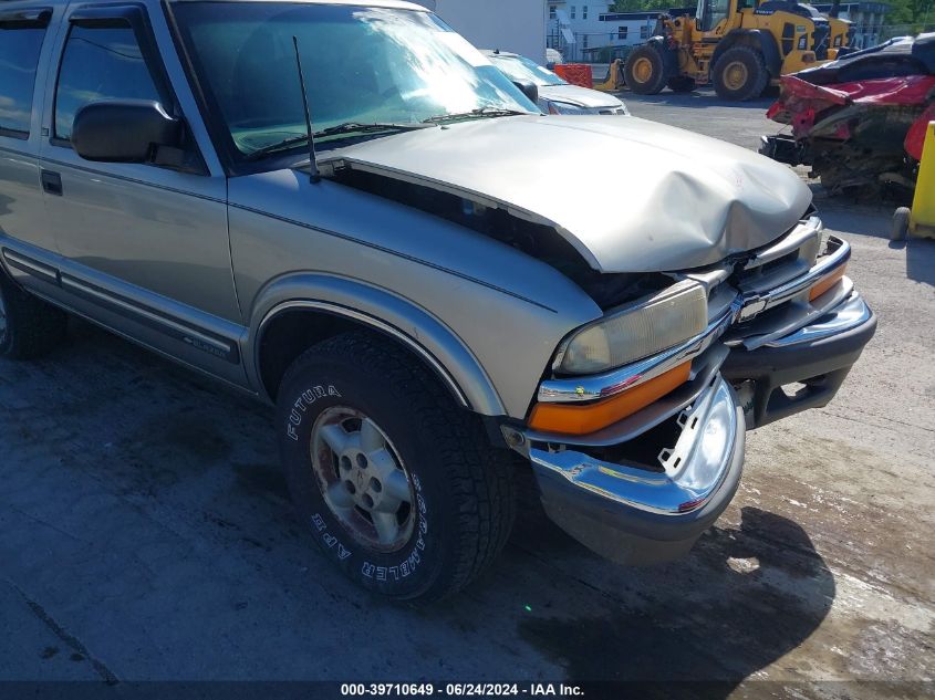 2001 Chevrolet Blazer VIN: 1GNDT13WX12109934 Lot: 39710649