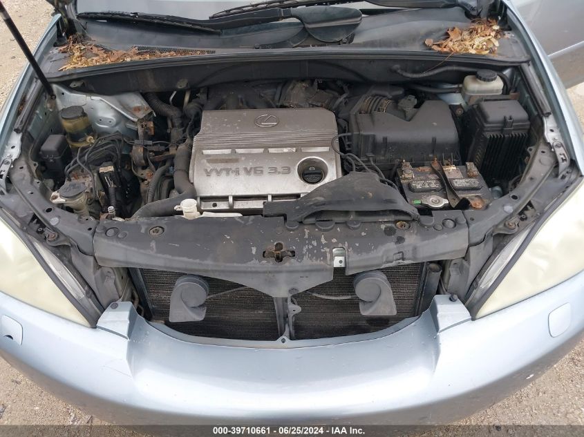 2004 Lexus Rx 330 VIN: JTJHA31U940036372 Lot: 39710661