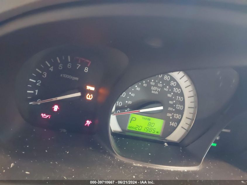 2007 Kia Spectra Ex VIN: KNAFE121X75478315 Lot: 39710667