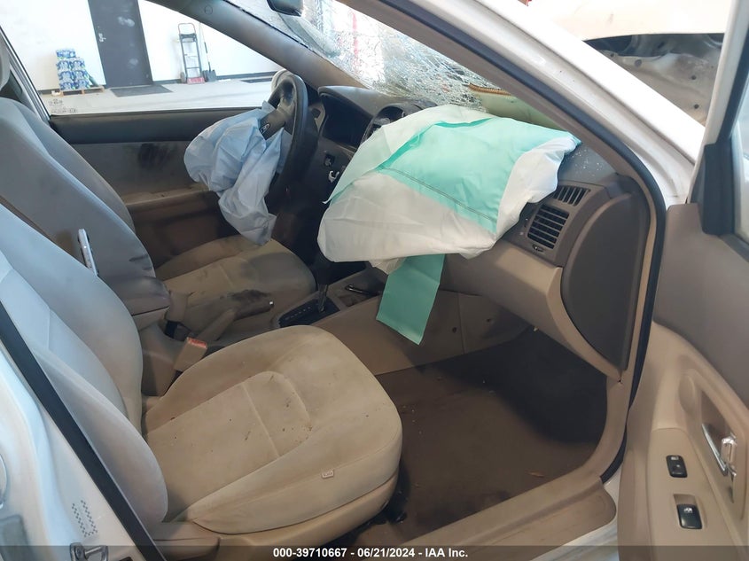 2007 Kia Spectra Ex VIN: KNAFE121X75478315 Lot: 39710667