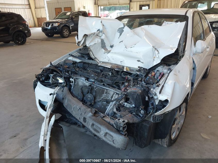 2007 Kia Spectra Ex VIN: KNAFE121X75478315 Lot: 39710667