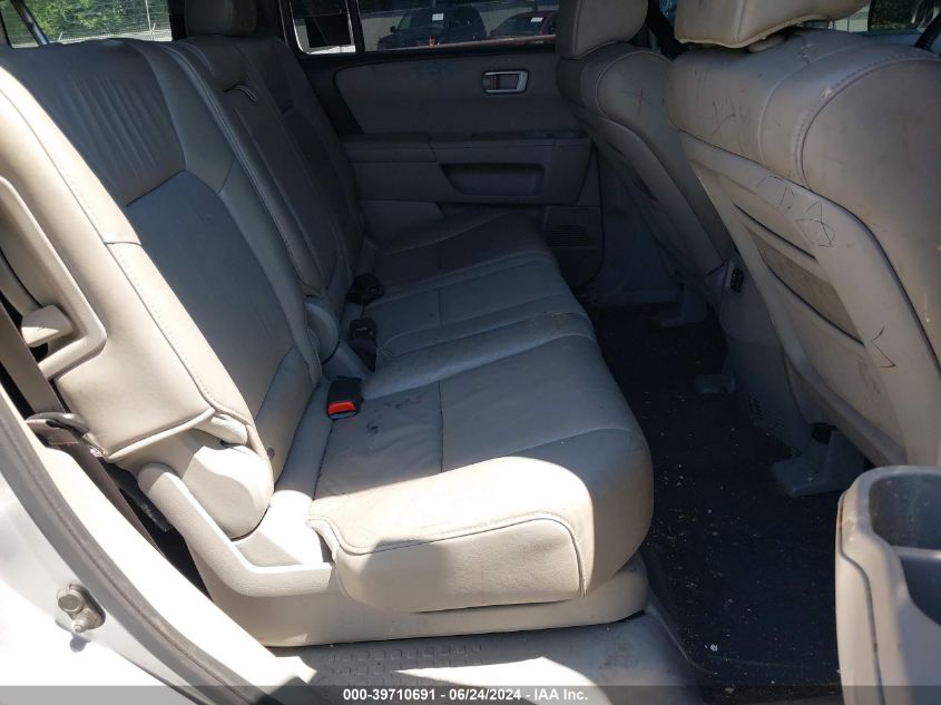 2011 Honda Pilot Ex-L VIN: 5FNYF4H56BB063777 Lot: 39710691