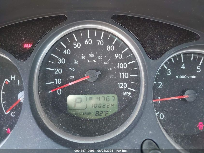 2006 Subaru Forester 2.5X VIN: JF1SG65676H745624 Lot: 39710696