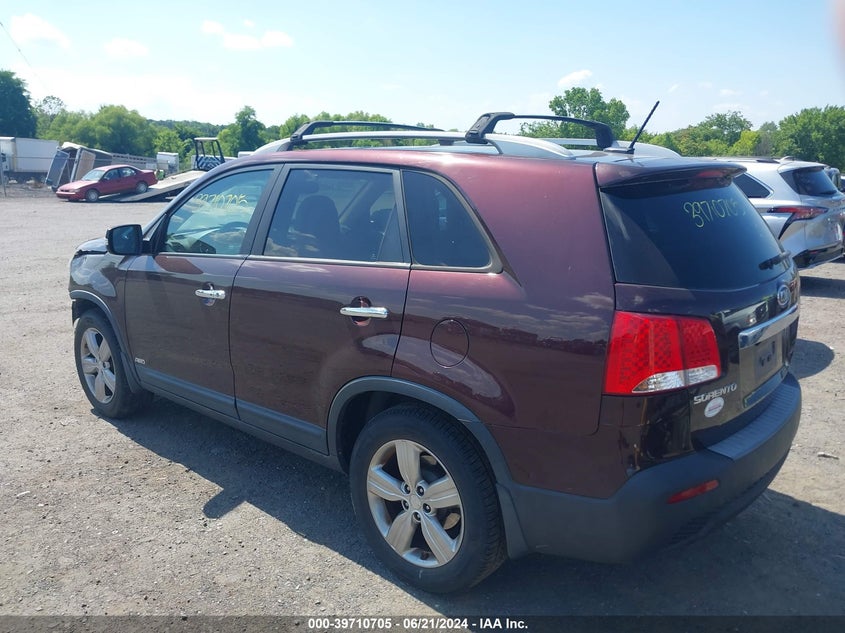 2013 Kia Sorento Ex V6 VIN: 5XYKUDA21DG321128 Lot: 39710705