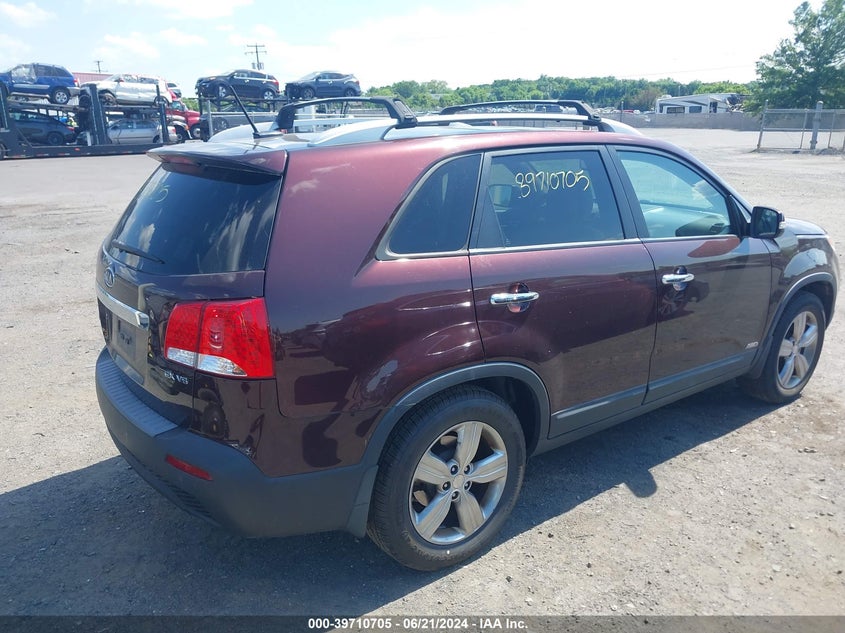 2013 Kia Sorento Ex V6 VIN: 5XYKUDA21DG321128 Lot: 39710705