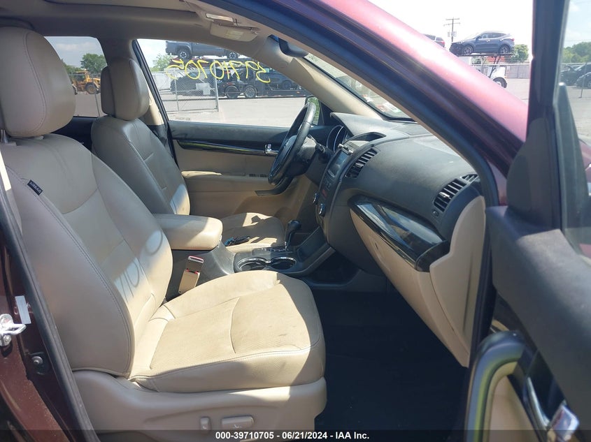 2013 Kia Sorento Ex V6 VIN: 5XYKUDA21DG321128 Lot: 39710705