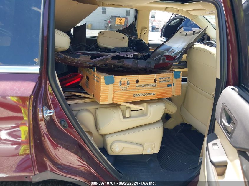 2019 Toyota Highlander Limited VIN: 5TDDZRFH6KS961744 Lot: 39710707