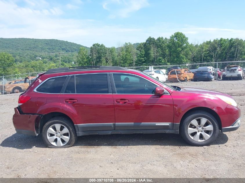 2011 Subaru Outback 2.5I Limited VIN: 4S4BRBJC2B3364162 Lot: 39710708