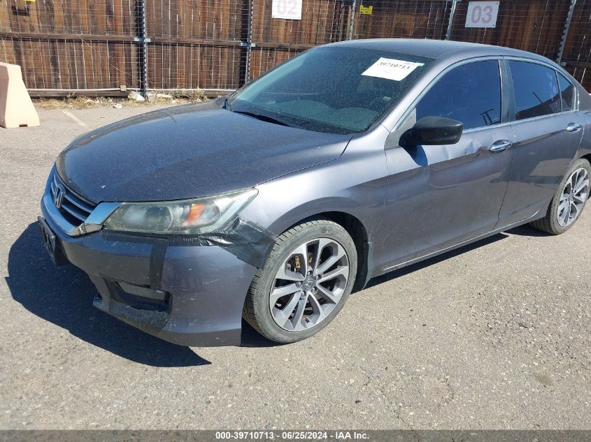 1HGCR2F5XEA062087 2014 Honda Accord Sport