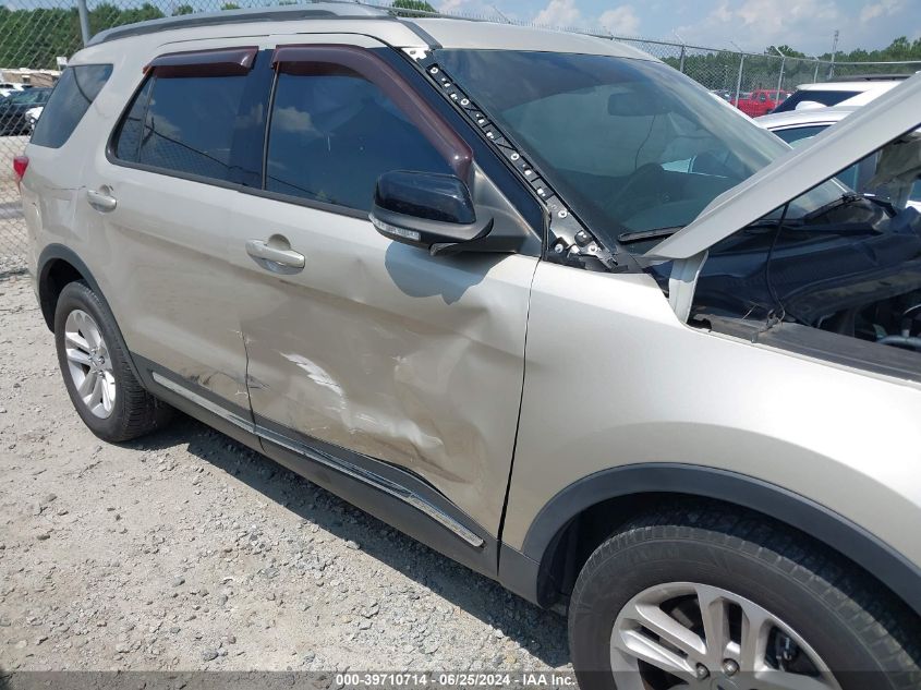 2017 Ford Explorer Xlt VIN: 1FM5K7DH9HGA66778 Lot: 39710714