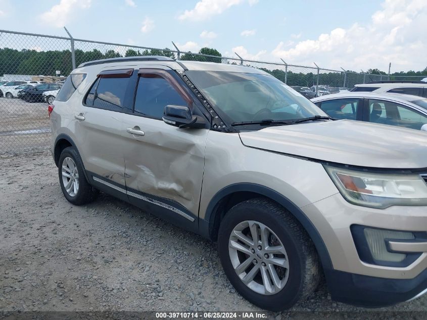 2017 Ford Explorer Xlt VIN: 1FM5K7DH9HGA66778 Lot: 39710714