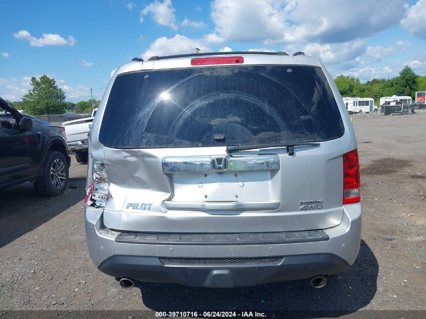 2013 Honda Pilot Touring VIN: 5FNYF4H92DB025856 Lot: 39710716
