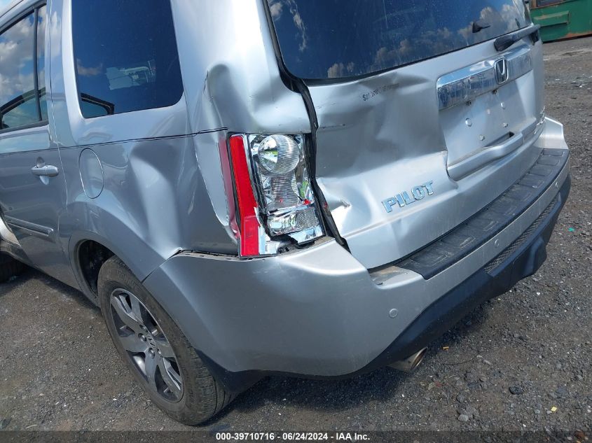 2013 Honda Pilot Touring VIN: 5FNYF4H92DB025856 Lot: 39710716