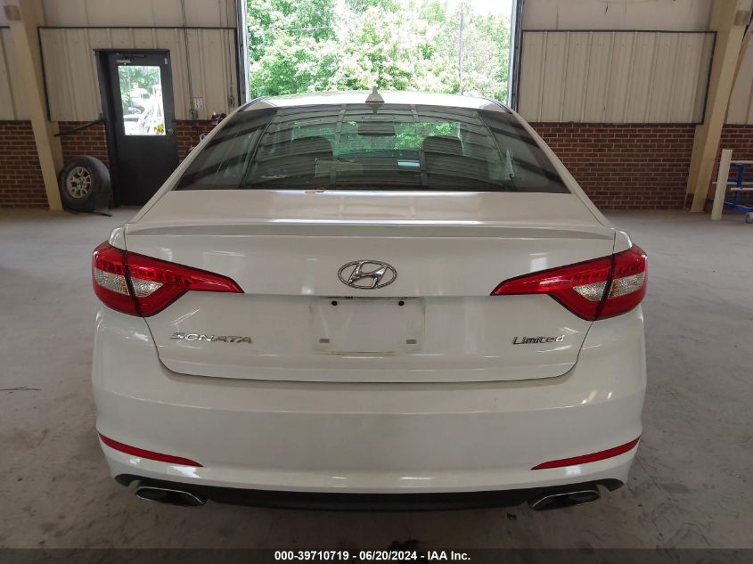 2017 Hyundai Sonata Limited VIN: 5NPE34AF9HH585120 Lot: 39710719