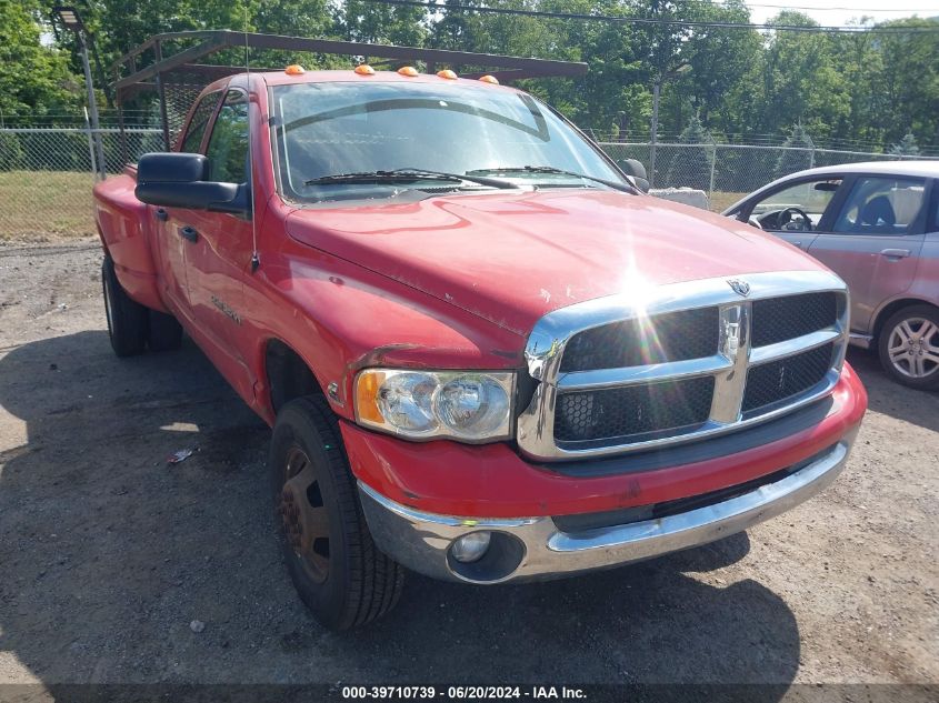 2003 Dodge Ram 3500 Slt/Laramie/St VIN: 3D7MU48C73G856638 Lot: 39710739