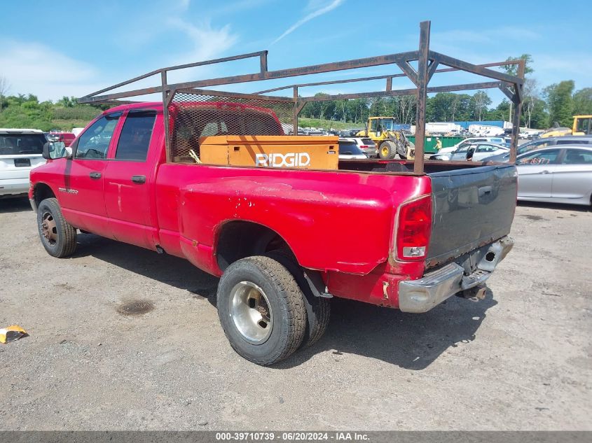 2003 Dodge Ram 3500 Slt/Laramie/St VIN: 3D7MU48C73G856638 Lot: 39710739