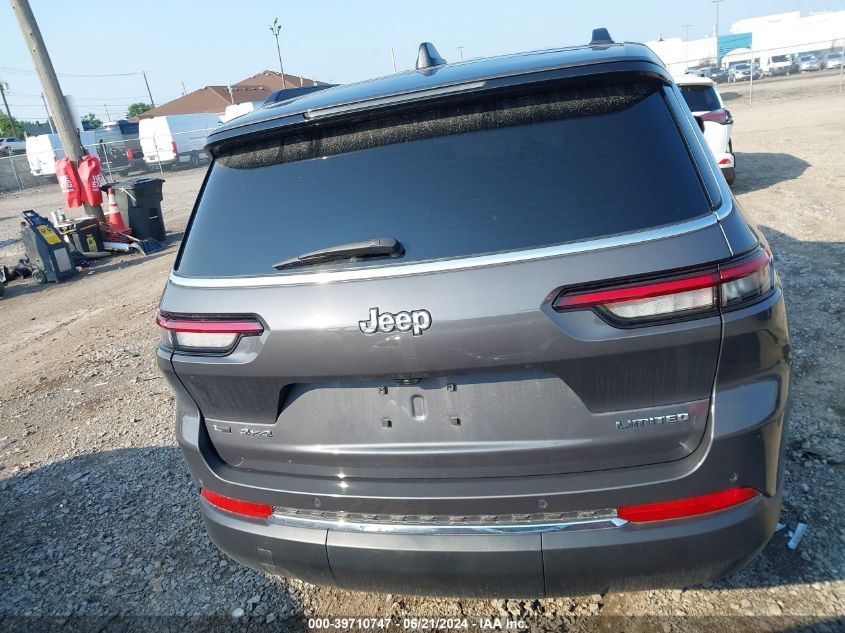 2022 Jeep Grand Cherokee L L Limited VIN: 1C4RJKBG1N8622254 Lot: 39710747