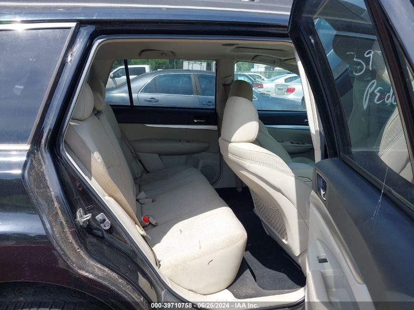 2011 Subaru Outback 2.5I Premium VIN: 4S4BRBGC4B3404877 Lot: 39710758