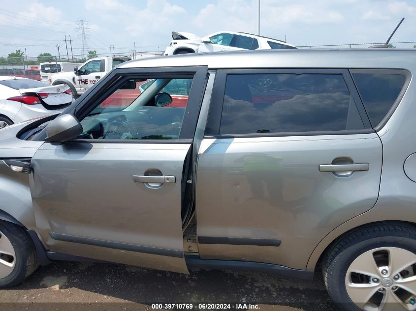 2014 Kia Soul VIN: KNDJN2A25E7070125 Lot: 39710769