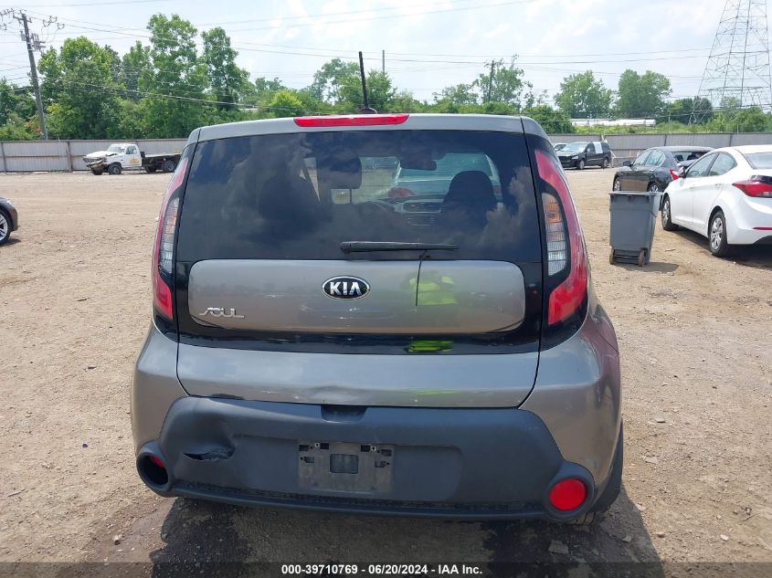 2014 Kia Soul VIN: KNDJN2A25E7070125 Lot: 39710769