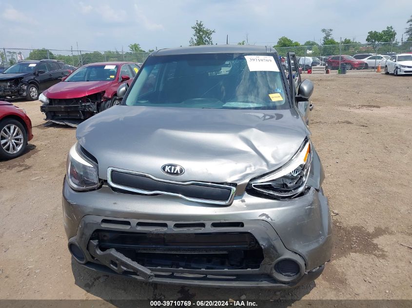 2014 Kia Soul VIN: KNDJN2A25E7070125 Lot: 39710769