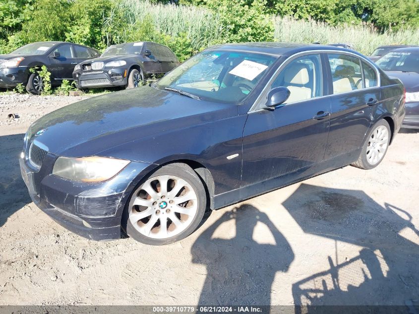 2006 BMW 330I VIN: WBAVB33526AZ85958 Lot: 39710779