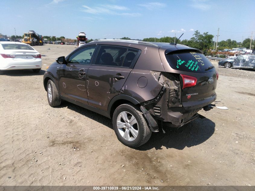 2012 Kia Sportage Lx VIN: KNDPBCA2XC7306869 Lot: 39710839