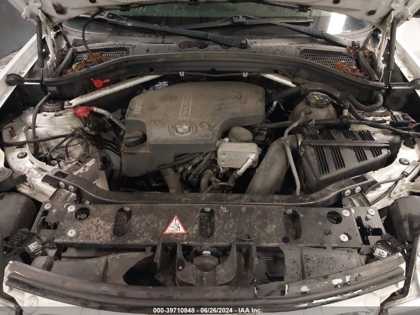 2016 BMW X3 xDrive28I VIN: 5UXWX9C57G0D78801 Lot: 39710848