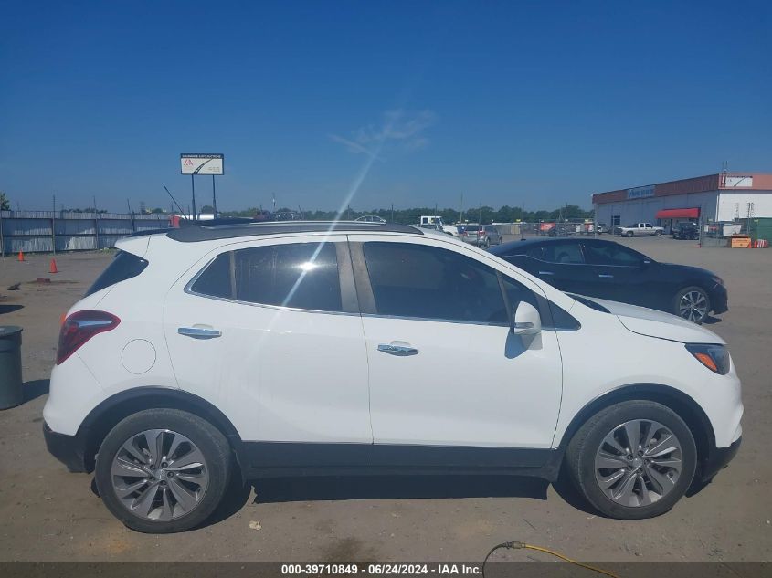 2019 Buick Encore Fwd Preferred VIN: KL4CJASB8KB774478 Lot: 39710849