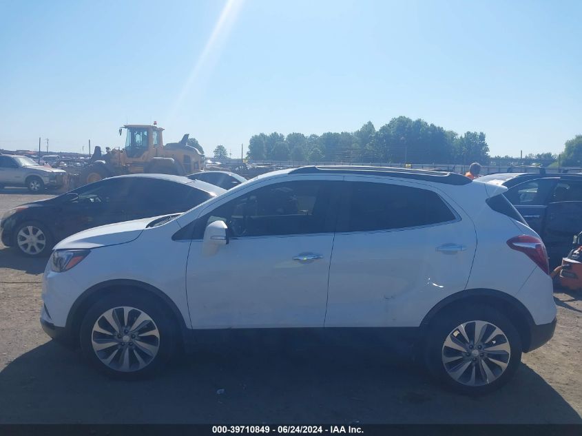 2019 Buick Encore Fwd Preferred VIN: KL4CJASB8KB774478 Lot: 39710849