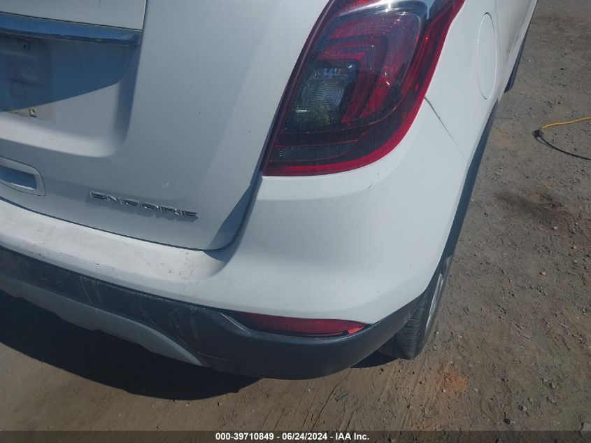 2019 Buick Encore Fwd Preferred VIN: KL4CJASB8KB774478 Lot: 39710849