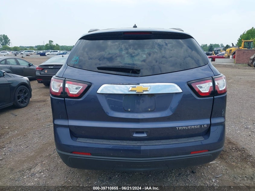 2014 Chevrolet Traverse Ls VIN: 1GNKRFKD6EJ225839 Lot: 39710855