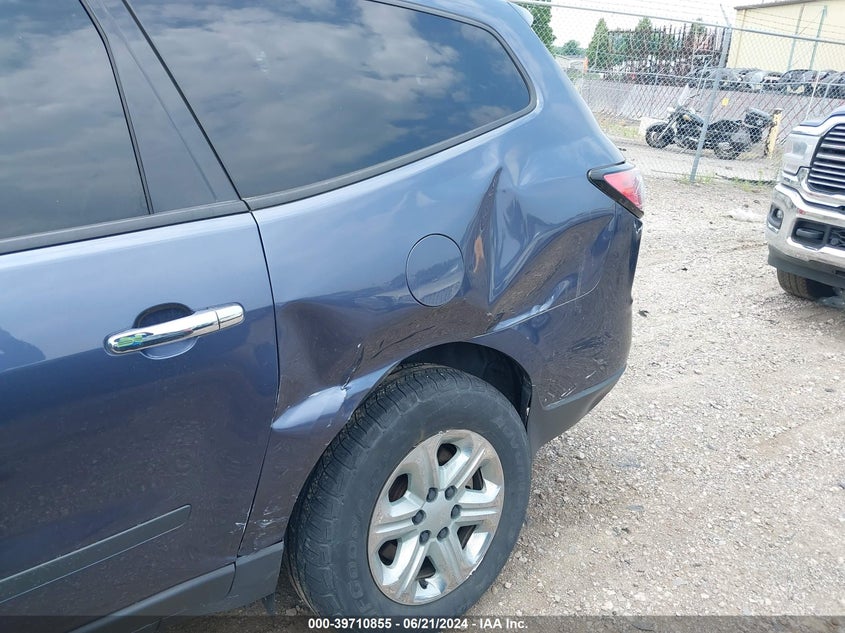 2014 Chevrolet Traverse Ls VIN: 1GNKRFKD6EJ225839 Lot: 39710855