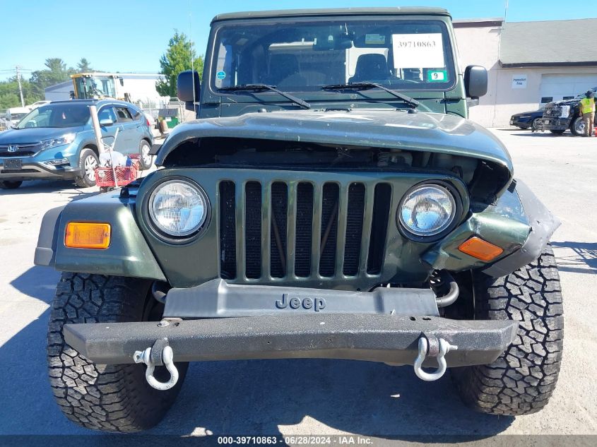 2004 Jeep Wrangler X VIN: 1J4FA39S44P716565 Lot: 39710863