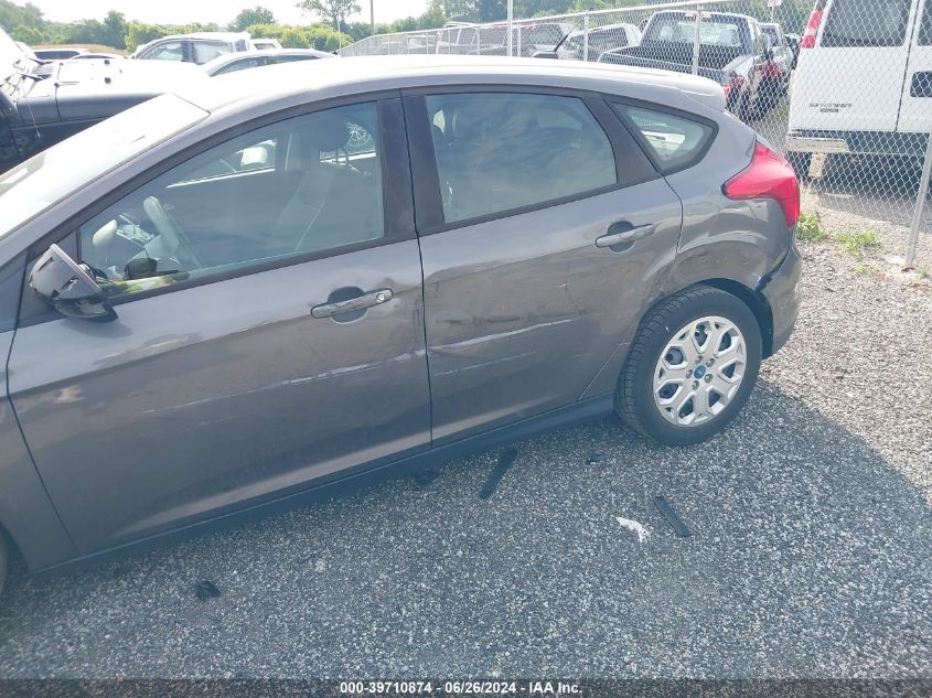 2012 Ford Focus Se VIN: 1FAHP3K23CL247133 Lot: 39710874