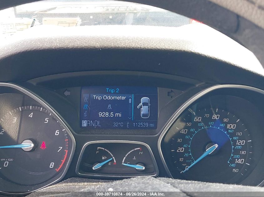 2012 Ford Focus Se VIN: 1FAHP3K23CL247133 Lot: 39710874