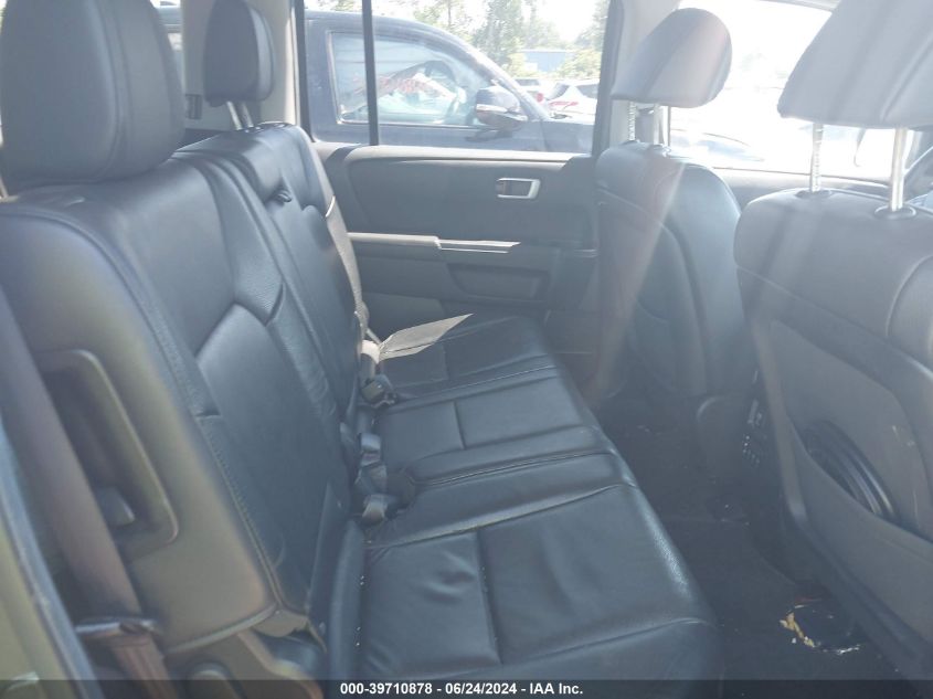 2012 Honda Pilot Ex-L VIN: 5FNYF4H62CB008849 Lot: 39710878