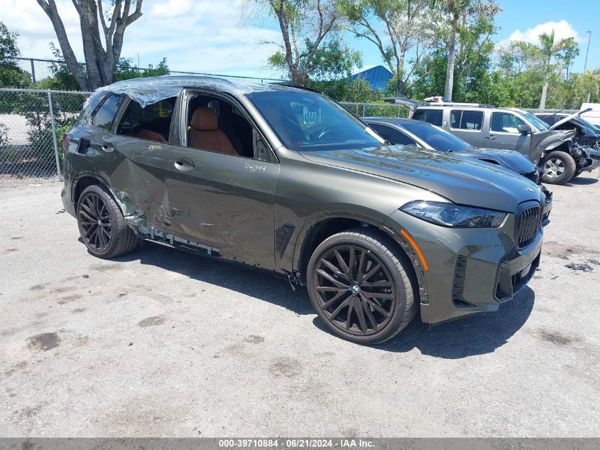 2024 BMW X5 Sdrive40I VIN: 5UX13EU03R9T95589 Lot: 39710884