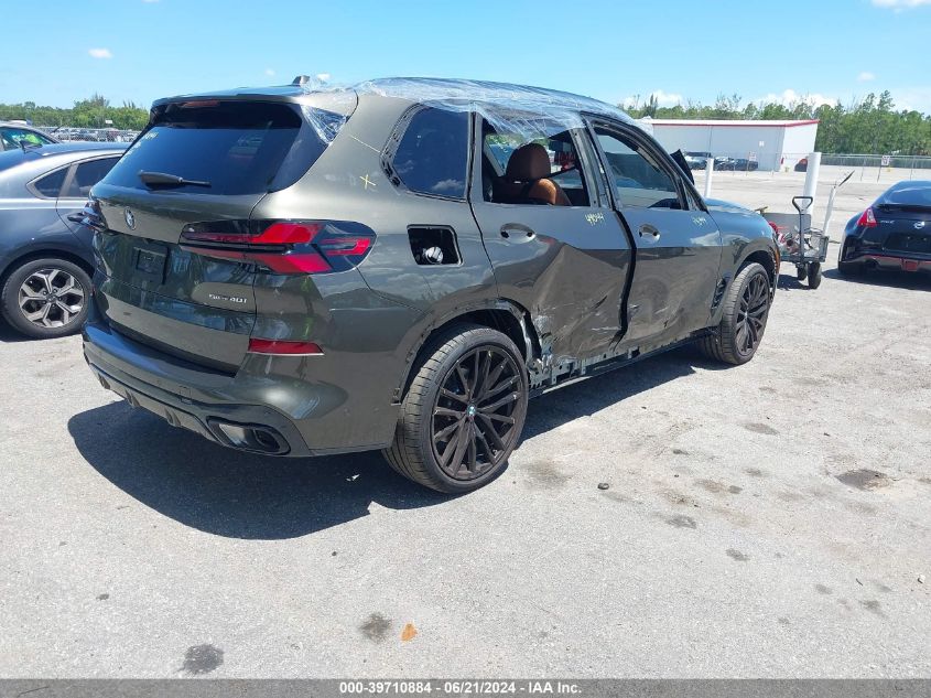 2024 BMW X5 Sdrive40I VIN: 5UX13EU03R9T95589 Lot: 39710884