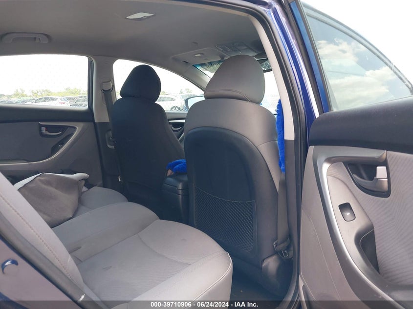 2012 Hyundai Elantra Gls VIN: 5NPDH4AE8CH148156 Lot: 39710906