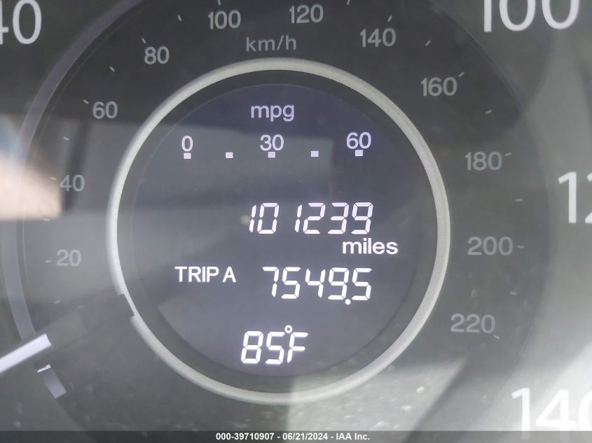 2014 Honda Cr-V Ex-L VIN: 2HKRM3H73EH519276 Lot: 39710907