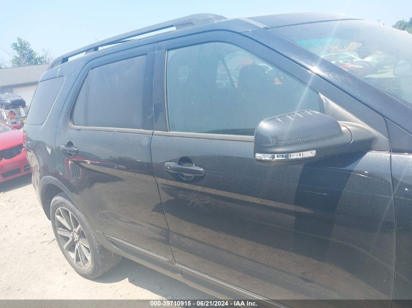 2015 Ford Explorer Xlt VIN: 1FM5K8D83FGA75866 Lot: 39710915