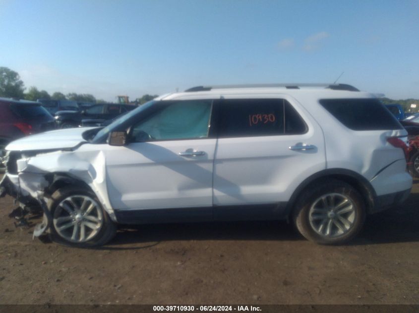 2014 Ford Explorer Xlt VIN: 1FM5K8D87EGB51149 Lot: 39710930