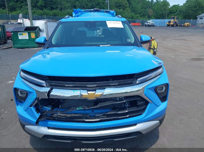 2024 Chevrolet Trailblazer Fwd Lt VIN: KL79MPSL8RB154885 Lot: 39710938
