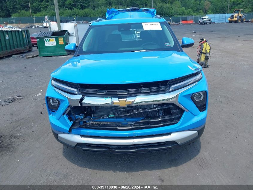 2024 Chevrolet Trailblazer Fwd Lt VIN: KL79MPSL8RB154885 Lot: 39710938