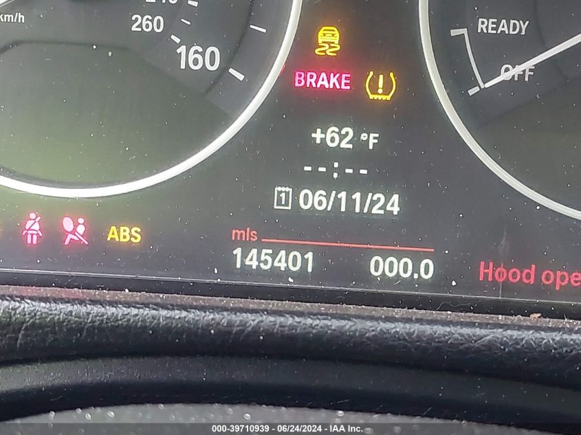 2013 BMW 328 Xi Sulev VIN: WBA3B5C54DF593941 Lot: 39710939